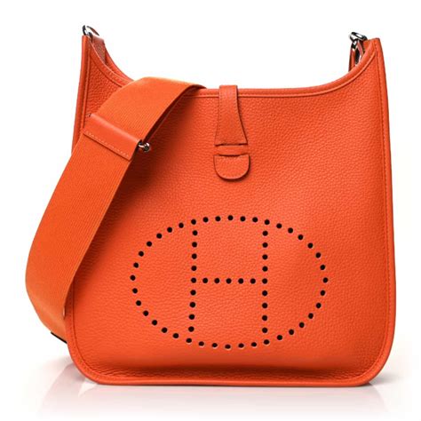 hermes evelyne mini red|hermes evelyne price guide.